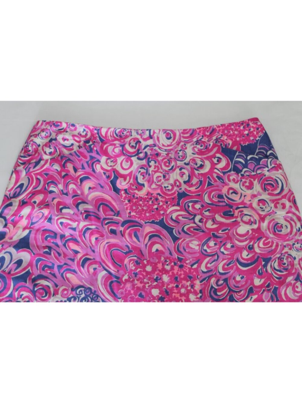 LILLY PULITZER SKIRT LADIES PINK PURPLE BLUE OUTDOOR FLORAL SIZE 6 - Picture 2 of 8